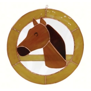 Gift Essentials Large Horse Circle Window Panel - All