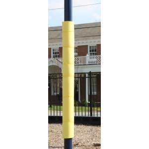 Cardinal Gates Fpp-y Flat Pole Pad 48 x 16 Inch Yellow 9/Cs - All