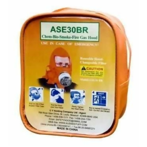 Safe Escape ChemBioSmokeFireGas Escape Hood Ase60br Soft 10/C - All