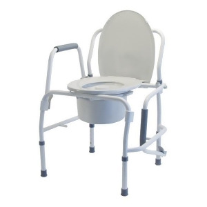 Silver Collection Steel Drop Arm Three-In-One Commode 2/pack - All