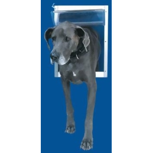 Ideal Pet Door Deluxe White Dog Door Xx-Large - All