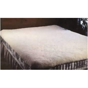 Snugglewool Mattress Topper King 78 x 80 w/Straps - All