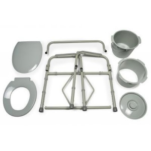 Bariatric Steel Folding Commode Bariatric Folding Commode 2/pack - All