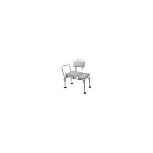 Padded Transfer Bench Grey - All