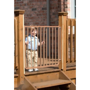Cardinal Stairway Special Outdoor Gate 27-42.5 In. Brown - All
