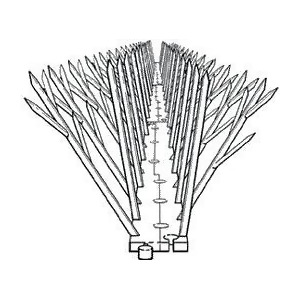 Bird X Polycarbonate Bird Spikes Standard Width 50 ft - All