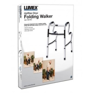 Uprise Onyx Folding Walker Uprise Onyx Unassembled Single Release Walker - All