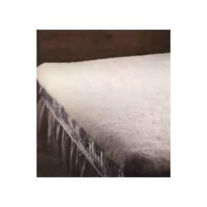 Snugglewool Twin Bed Mattress Pad 38x75 Elastic Straps - All