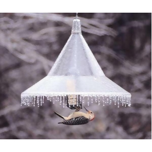 Arundale Mandarin Hanging Squirrel Feeder Baffle Clear - All