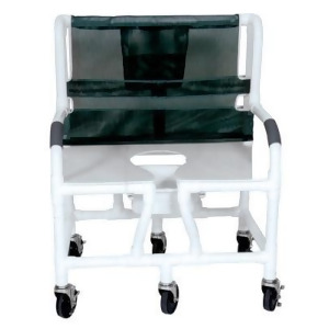 Pvc Shower Chair/Commode 30 Inch Footrest - All