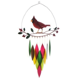 Gift Essentials Cardinal on Branch Wind Chime - All