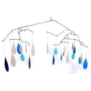 Blue Handworks Glass Raindrops Mobile - All