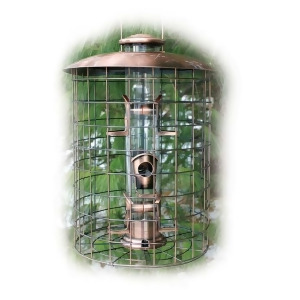 Woodlink Audubon Coppertop Cages 6-Port Seed Feeder - All