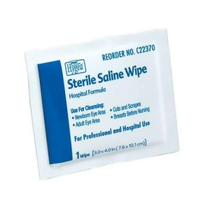 Hygea Sterile Saline Wipes 3 x 4 Inches 576 Per Box - All