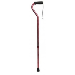 Stylus Offset Canes Stylus Offset Cane Red 6/pack - All