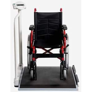 Seca 676 Wheelchair Medical Scale with Handrail - All