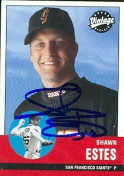 Lot Detail - 2001 Shawn Estes San Francisco Giants Game-Used & Autographed Black  Alternate Jersey (JSA • Team Stamp)