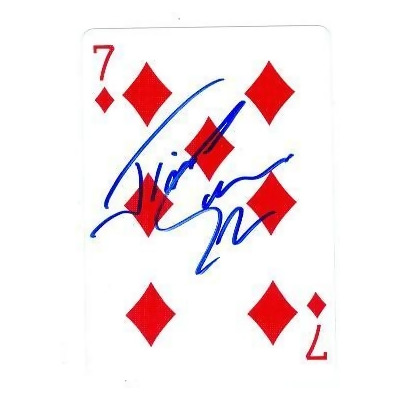 Autograph Warehouse 97378 Jim Collins Nicknamed The Pterodactyl Poker Player Autographed Poker Playing Card Wsop Cash Game Poker 