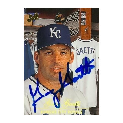 Gary Gaetti autographed Baseball Card (Kansas City Royals) 1994