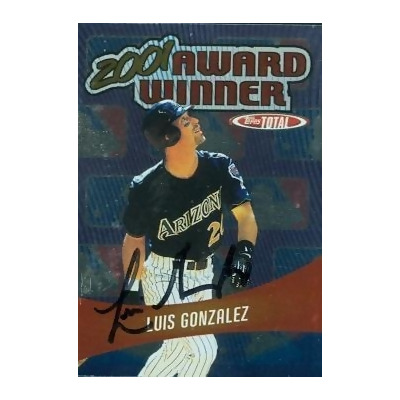 Lot Detail - Luis Gonzalez Arizona Diamondbacks Game Used & Signed Jersey  (Schneider Collection)