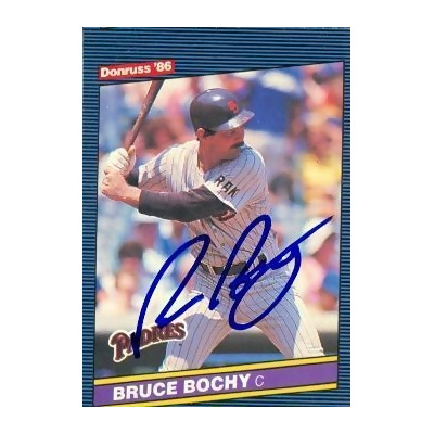 Bruce Bochy San Diego Padres 1986 Cooperstown Vintage Unsigned -   Singapore