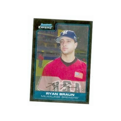 Ryan Braun Autograph Baseball Card