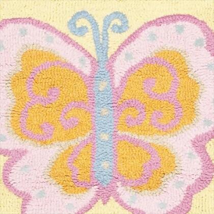 Safavieh SFK394A-3 3 x 5 ft. Small Rectangle Novelty Safavieh Kids Multicolor & Pink Hand Tufted Rug 