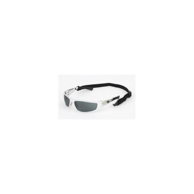 Body Specs LOOPER Sunglasses Aluminum Chrome Metal Frame with Smoke Lens 