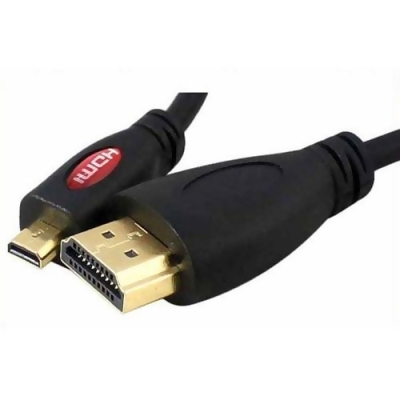 CMPLE 459-N MICRO HDMI to HDMI cable Gold Plated for Cell phones 6 FEET 