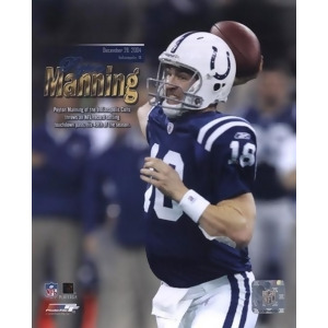 Photofile Pfsaagn10301 Peyton Manning Colts - Nfl Single Season Record Setting 49th Touch Down Pass Sports Photo - 8 x 10 - All