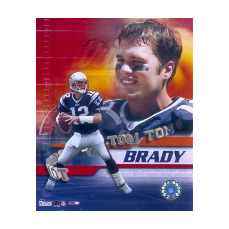 Tom Brady New England Patriots PhotoFile 8x10 Photo #2