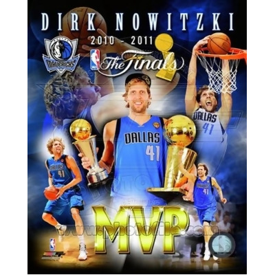 Photofile PFSAANS11501 Dirk Nowitzki 2011 NBA Finals MVP Portrait Plus Sports Photo - 8 x 10 