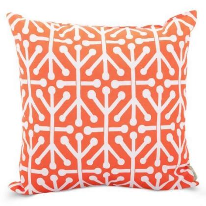 Majestic Home Orange Aruba Large Pillow 