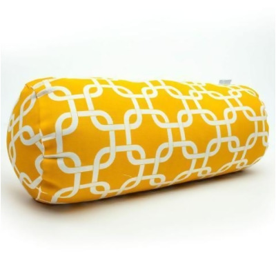 Majestic Home Yellow Links Round Bolster 