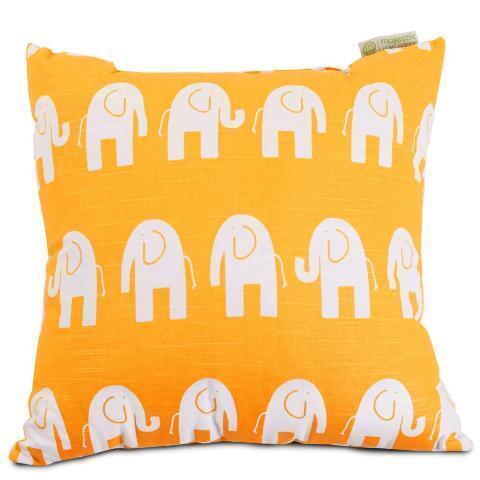 Majestic Home Yellow Ellie Extra Large Pillow