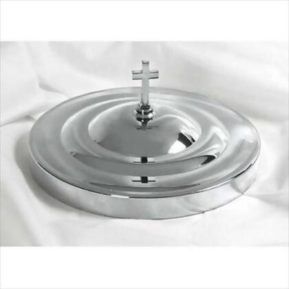 Broadman Holman 435465 Commun Silvertone Bread Plate Cover Stainless 