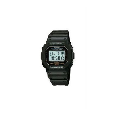 Casio DW5600E-1V Mens G-Shock Illuminator Digital Black Resin Band Watch 