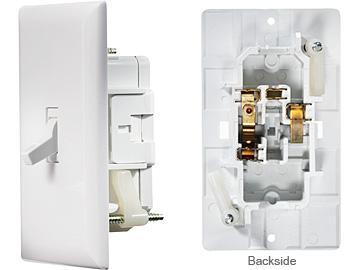RV Designer S821 Switch With Cover-Plate-White 