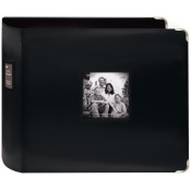 Pioneer Photo Albums T-12JF//C Jumbo 3-Ring Sewn Leatherette Frame Cover Memory Book Binder Bright Blue