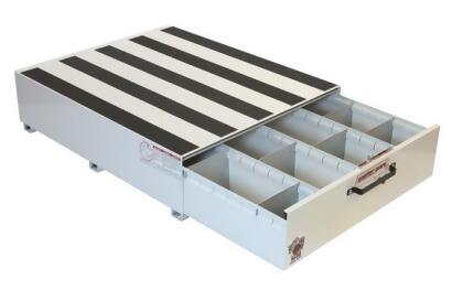 Weatherguard 3373 Pack Rat Bed Drawer Steel White 