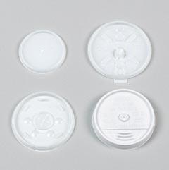 Dart DCC 16FTLS Lift and Lock Lid with Straw Slot 