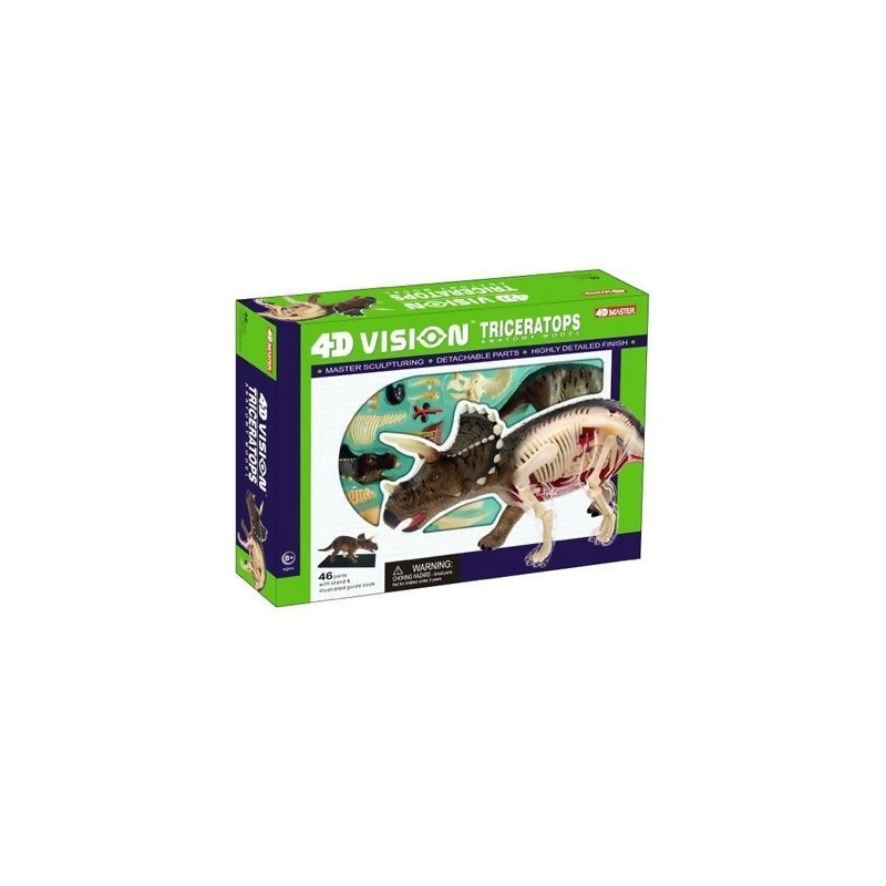 26093 science and educational NEW Tedco 4D Vision Triceratops 