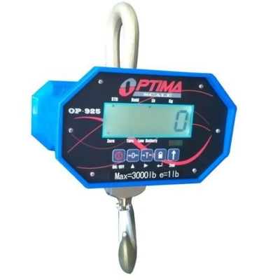 Heavy-Duty hanging scale, blue