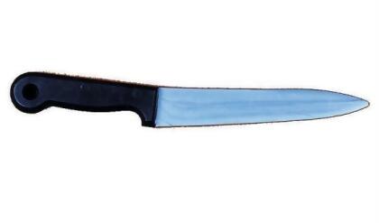 MorrisCostumes BE28 Butcher Knife 