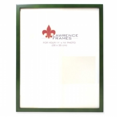 Lawrence Frames 756011 Wood Picture Frame Gallery - Green, 0.79 in. 