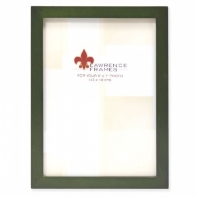 Lawrence Frames 756057 Green Wood Picture Frame Gallery - 0.71 in. 