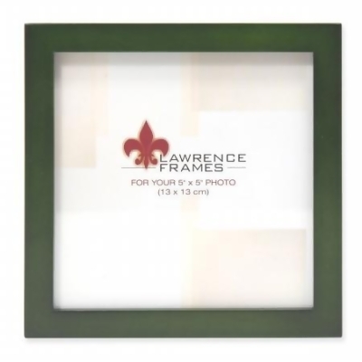 Lawrence Frames 756055 Green Wood Picture Frame Gallery - 1.0 in. 