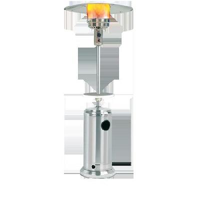SUNHEAT PHRDSS Umbrella Patio Heater With Stainless Steel Finish With Drink Table 