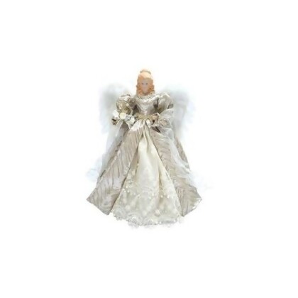 SantasWorkshop 3032 16 in. Silver Elegance Angel Tree Topper 