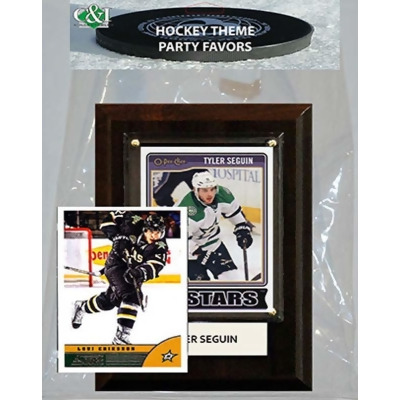 Candlcollectables 46LBSTARS NHL Dallas Stars Party Favor With 4 x 6 Plaque 